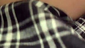 why does petite stepsis beg stepbro's monster cock creampie her tight ass?