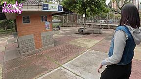 i spot hot colombian sluts at metro flashing big tits and wet pussies for public cock
