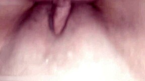 Pov slobbery fat shaved pussy lips stretched wide by thick cock doggystyle