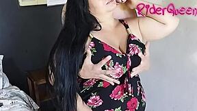 Perverted stepson fucks stepmom without condom or underwear