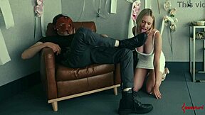 rebel rhyder i slurp massive saved cum off boots ass floor