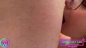 amateur milf wife cums hard kitchen fuck fed by hubby