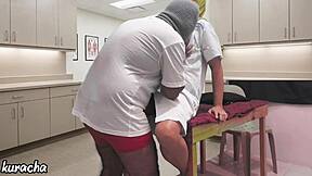 unfaithful hijab doctor cheats with patient
