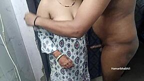 Indian desi aunty enjoys passionate sex