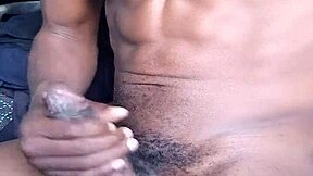 wet moaning cum session with big black cock