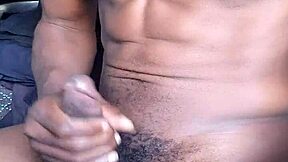 wet moaning cum session with big black cock