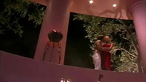 Three blonde whores bent over for anal fun