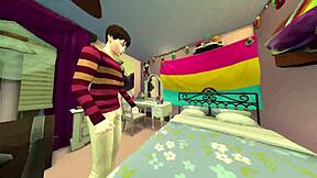 College Sims 4 Machinaporn Creampie Roleplay