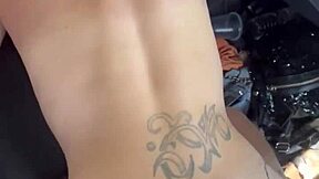 bored hooker sucks dick gets fucked and takes a load in her mouth