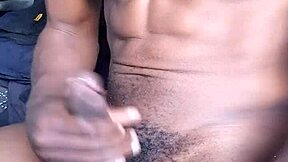 wet moaning cum session with big black cock