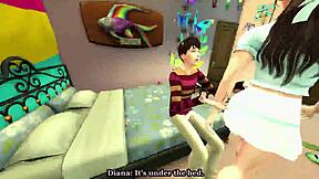 College Sims 4 Machinaporn Creampie Roleplay