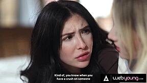 jane wilde and melody marks turn game into threesome