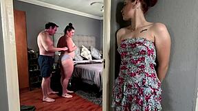 Voyeur roommate watches me fuck my girlfriend