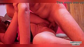 latina bends over for roommate doggystyle sex