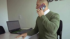 I seduce my boss to get a new job by giving him a great fuck in the office