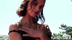 french and ukraine models pose perfectly outdoors