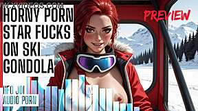Horny Porn Star Fucks On Ski Gondola F4m Asmr Hfo Joi Roleplay Audio Porn
