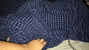 jerking off and cumming on my best friends mom while she sleeps