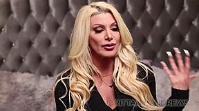 Brittany andrews cozy lingerie masturbation sensual relaxation