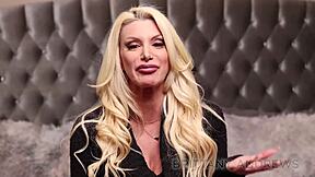 Brittany andrews cozy lingerie masturbation sensual relaxation