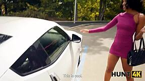 Sexy Brazilian Girl Fucked On Car
