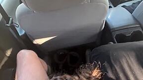 18 year old tinder date sucks in car