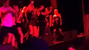 Tasia with mickey avalon and dirt nasty my dick on stage on fremont street