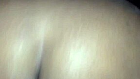 fat booty babe rides with her creamy wet pussy