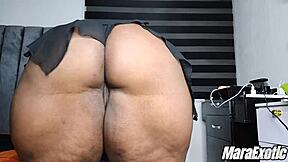 horny bbw milf does solo masturbation full video on red with mara exotic