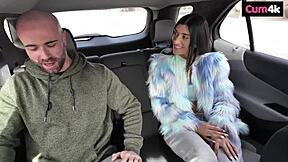 Rideshare Hoe Turns Her Cunt Into A Cum Dumpster