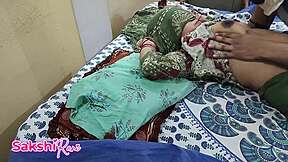 young stepmom gets double fun at night