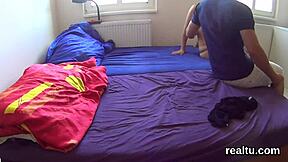 perfect czech teen seduced and rode in pov