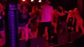 Tasia with mickey avalon and dirt nasty my dick on stage on fremont street