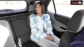 Rideshare Hoe Turns Her Cunt Into A Cum Dumpster