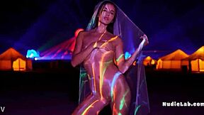 big tits at burning man festival