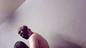 Masked Daddy Fucks Teen Slut Doggystyle