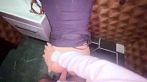 Slutty 18 year old first time in nightclub