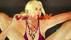 Nina gets pounded by mature latin woman in fantasy scene