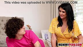 Step mom dped by her horny step sons