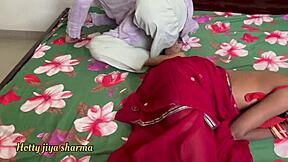 Desi hot wife fucks husbands step brother right in front of him