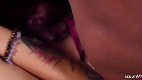 Fat BBW Takes Interracial Creampie