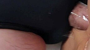 I use her ass to cum