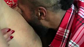 Exotic bbw miss lingling gives big black cock sloppy blowjob