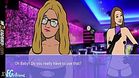 Strip Club Night With Mature Lesbian Dancing