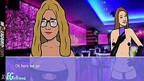 Strip Club Night With Mature Lesbian Dancing