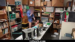 shane blair gets apprehended and taken to the lp office