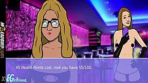 Strip Club Night With Mature Lesbian Dancing