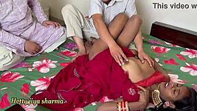 Desi hot wife fucks husbands step brother right in front of him
