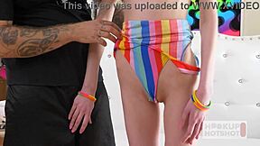 Blonde cutie mackenzie moss gives some raw love to a rough donger