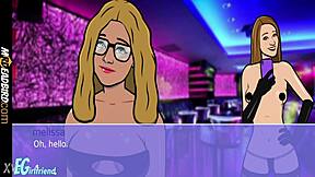 Strip Club Night With Mature Lesbian Dancing